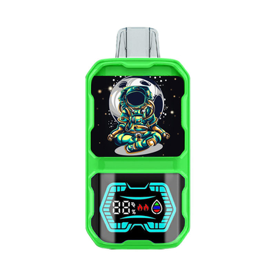 Full Screen 18 000 Puffs Vape Bar sekali pakai dengan Koil Mesh dan Baterai Berkualitas Panjang
