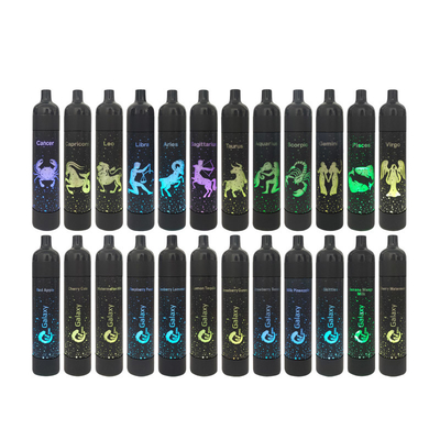 20mg MTL Vape Pen 12 Rasa Uvping Galaxy 7000 Puffs Sekali Pakai Vape Bar