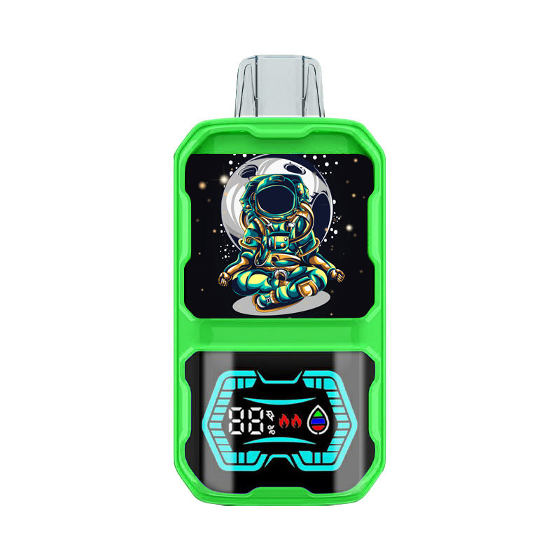 Full Screen 18 000 Puffs Vape Bar sekali pakai dengan Koil Mesh dan Baterai Berkualitas Panjang